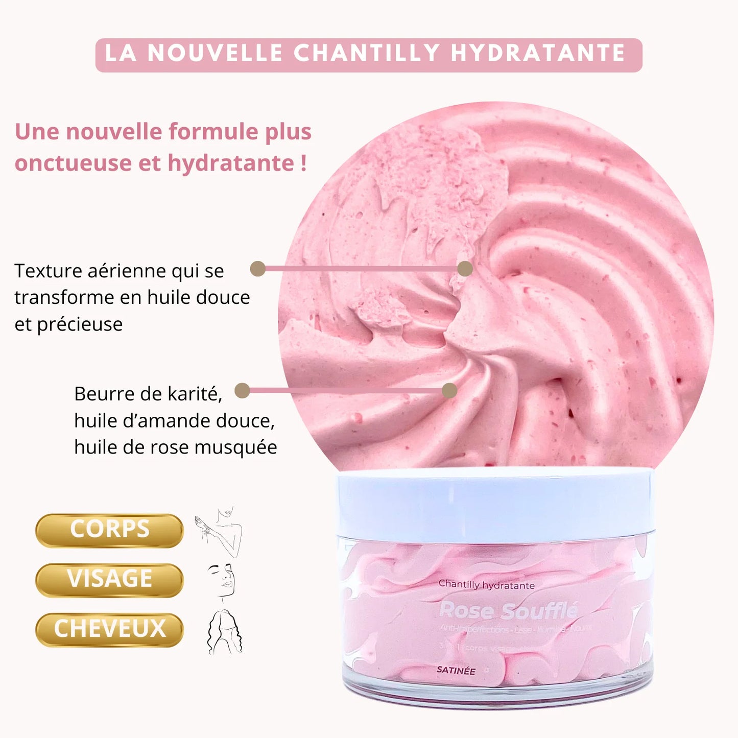 chantilly 3-1 soufflé